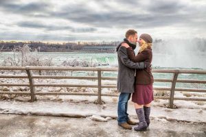 Niagara Falls, NY - Engaged Couple